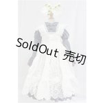 画像: SD/OF:衣装セット ブルー ワンピース エプロン/1/3 60cm BJD MJD 衣装 ドール用 I-25-10-05-257-KD-ZI