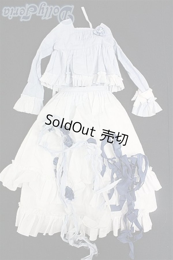 画像1: SD/OF:衣装セット　ブルー　セパレート/1/3　60ｃｍ　BJD　MJD　衣装　ドール用 I-25-10-05-256-KD-ZI (1)