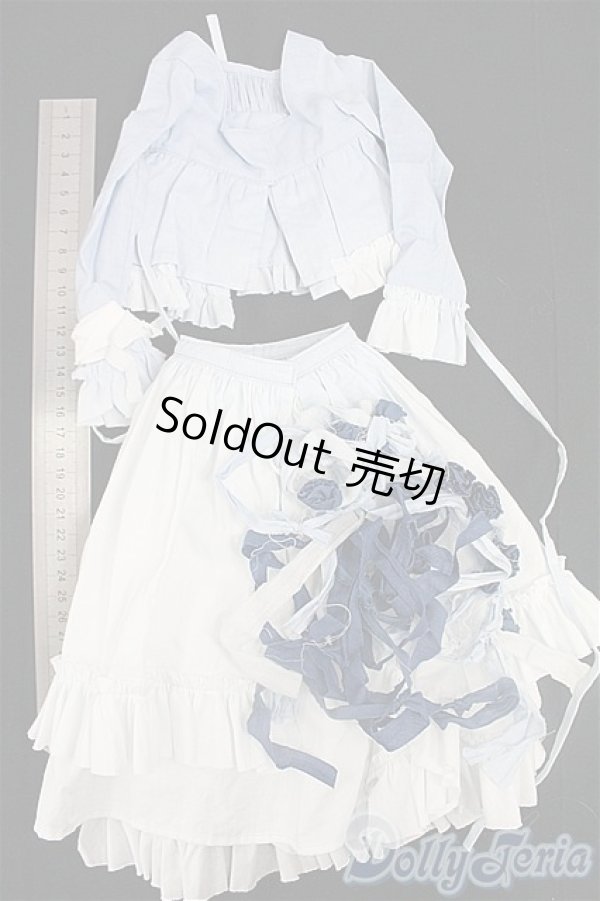 画像2: SD/OF:衣装セット　ブルー　セパレート/1/3　60ｃｍ　BJD　MJD　衣装　ドール用 I-25-10-05-256-KD-ZI (2)