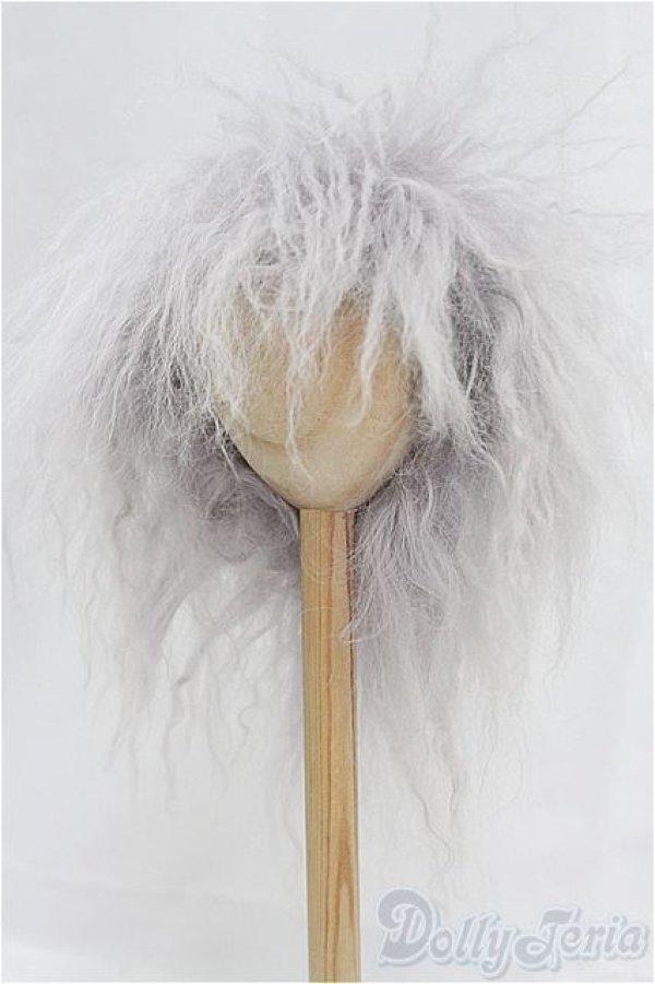 画像1: 9-10inch/ウィッグ　モヘア/インチ　BJD　MJD　ドール用 I-25-10-05-251-KD-ZI (1)