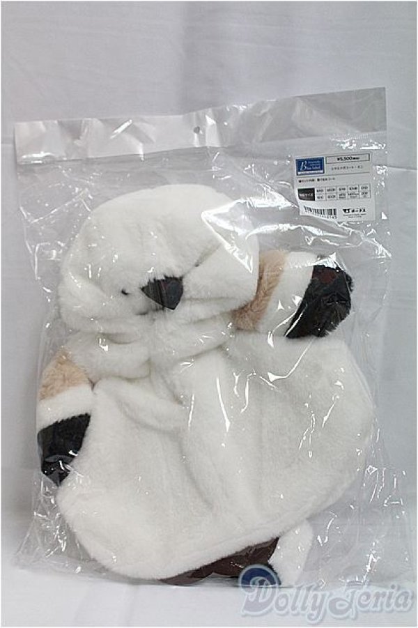 画像1: SDM/OF:シマエナガコート・ミニ/1/4　40ｃｍ　BJD　MJD　衣装　ドール用 I-25-10-26-192-KD-ZI (1)