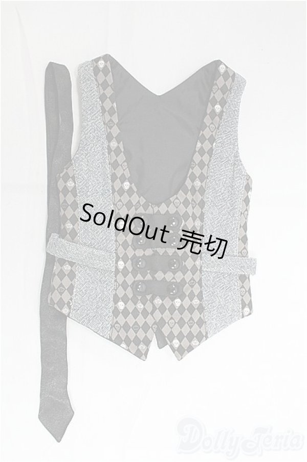 画像1: SD/OF:トップス　ベスト/1/3　60ｃｍ　BJD　MJD　衣装　ドール用 I-25-10-26-171-KD-ZI (1)