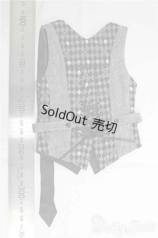 画像2: SD/OF:トップス　ベスト/1/3　60ｃｍ　BJD　MJD　衣装　ドール用 I-25-10-26-171-KD-ZI (2)