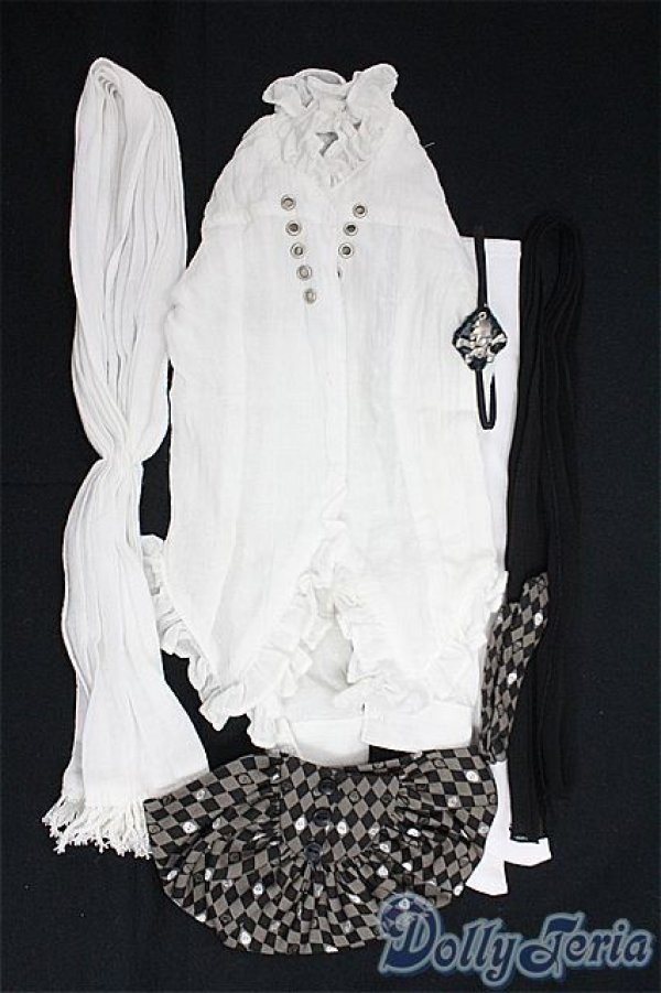 画像1: SDGrB＆SD13男の子/OF:トップス+小物/1/3　65ｃｍ　BJD　MJD　衣装　ドール用 I-25-10-26-160-KD-ZI (1)