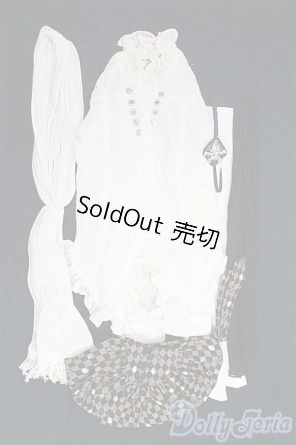 画像1: SDGrB＆SD13男の子/OF:トップス+小物/1/3　65ｃｍ　BJD　MJD　衣装　ドール用 I-25-10-26-160-KD-ZI (1)