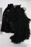 画像2: SD13G/OF:マント+黒レースオーバースカート/1/3　60ｃｍ　BJD　MJD　衣装　ドール用 I-25-10-26-145-KD-ZI (2)