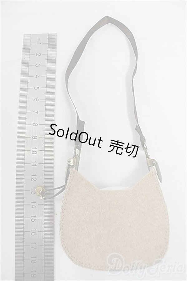 画像2: SDM＆MSD/OF:小物　ねこかばん/1/4　40ｃｍ　BJD　MJD　衣装　ドール用 I-25-10-26-125-KD-ZI (2)