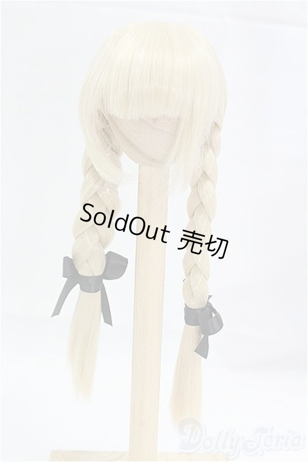 画像1: 6-7inch/ウィッグ　三つ編み/インチ　BJD　MJD　ドール用 I-25-10-12-094-KD-ZI (1)