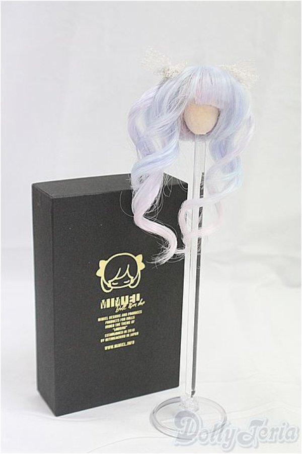 画像3: 3.5inch-4inch/ウィッグ　MIMIEL様/インチ　BJD　MJD　ドール用 I-25-10-12-079-KD-ZI (3)