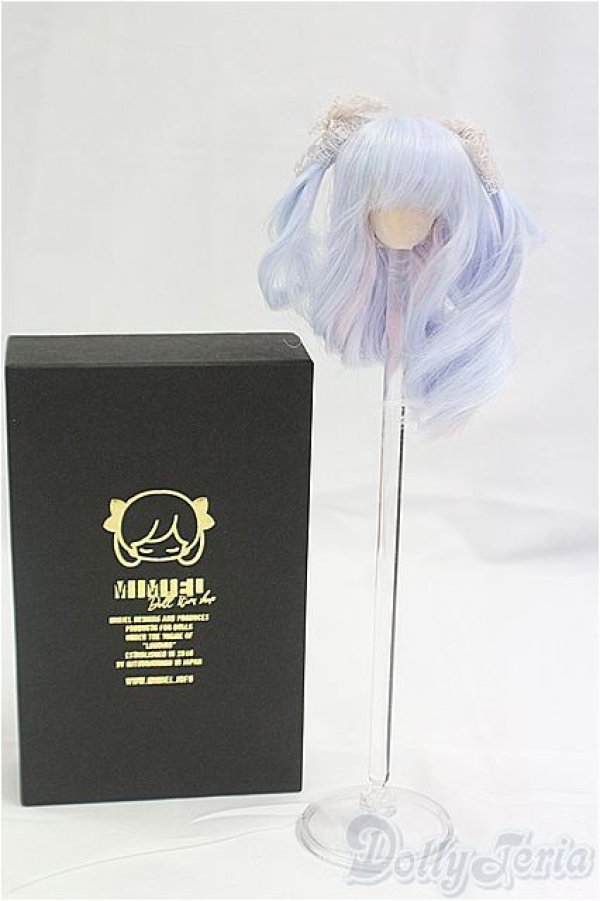 画像3: 3.5inch-4inch/ウィッグ　MIMIEL様/インチ　BJD　MJD　ドール用 I-25-10-12-080-KD-ZI (3)