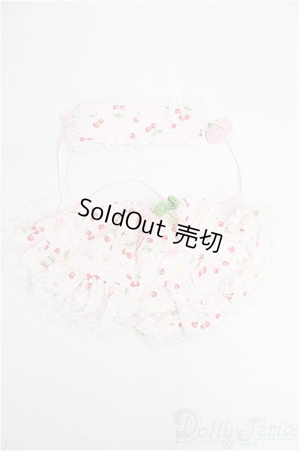 画像1: 幼SD/OF:スカート　ヘッドドレス/1/6　30ｃｍ　BJD　MJD　衣装　ドール用 I-25-10-19-052-KD-ZI (1)