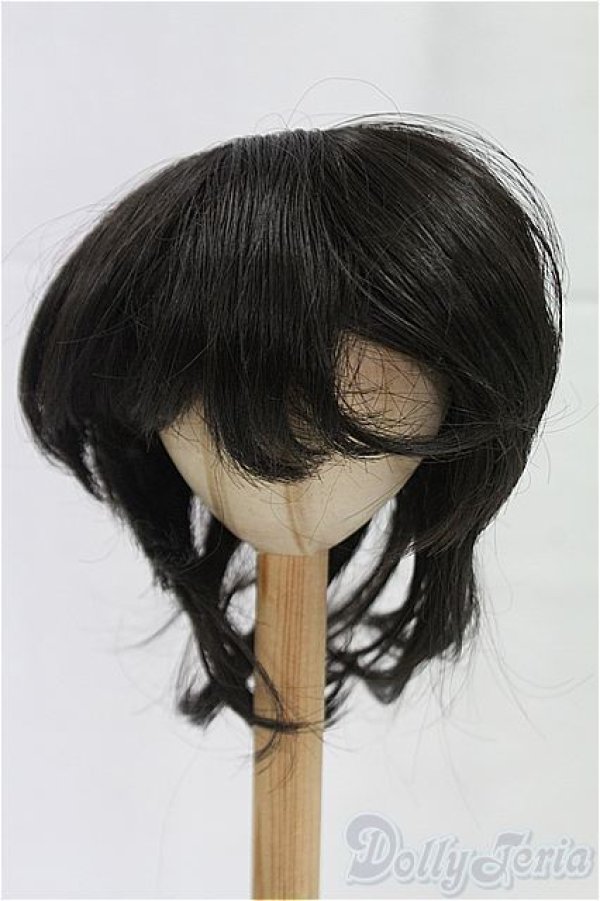 画像1: 9inch/ウィッグ/インチ　BJD　MJD　ドール用 I-25-10-19-070-KD-ZI (1)
