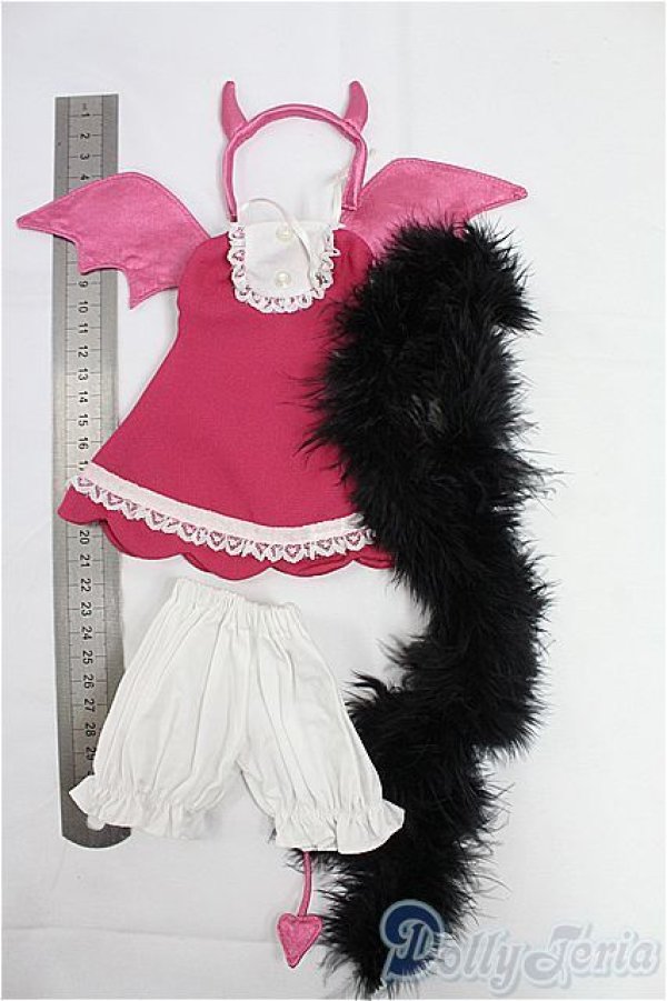 画像3: SDM＆MSD/OF:衣装セット　いたずらデビル　VOLKS/1/4　40ｃｍ　BJD　MJD　衣装　ドール用 I-25-10-19-079-KD-ZI (3)