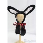 画像: 幼SD/OF:アウター　うさ耳ケープ/1/6　30ｃｍ　BJD　MJD　衣装　ドール用 I-25-10-19-078-KD-ZI