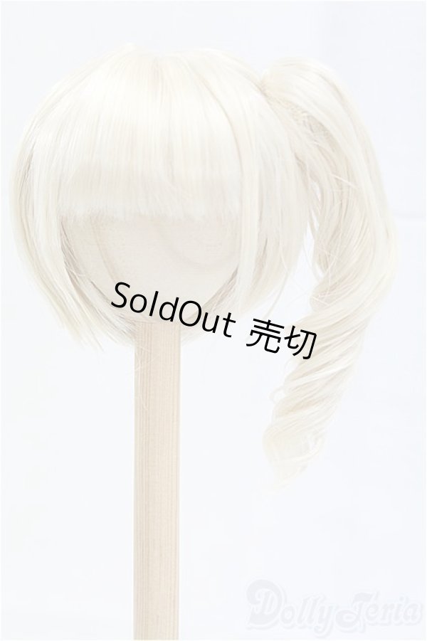 画像1: 9-10inch/ウィッグ　DOLKセレクト　サイドテールヘア/インチ　BJD　MJD　ドール用 I-25-10-19-085-KD-ZI (1)