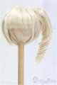 画像: 9-10inch/ウィッグ　DOLKセレクト　サイドテールヘア/インチ　BJD　MJD　ドール用 I-25-10-19-085-KD-ZI