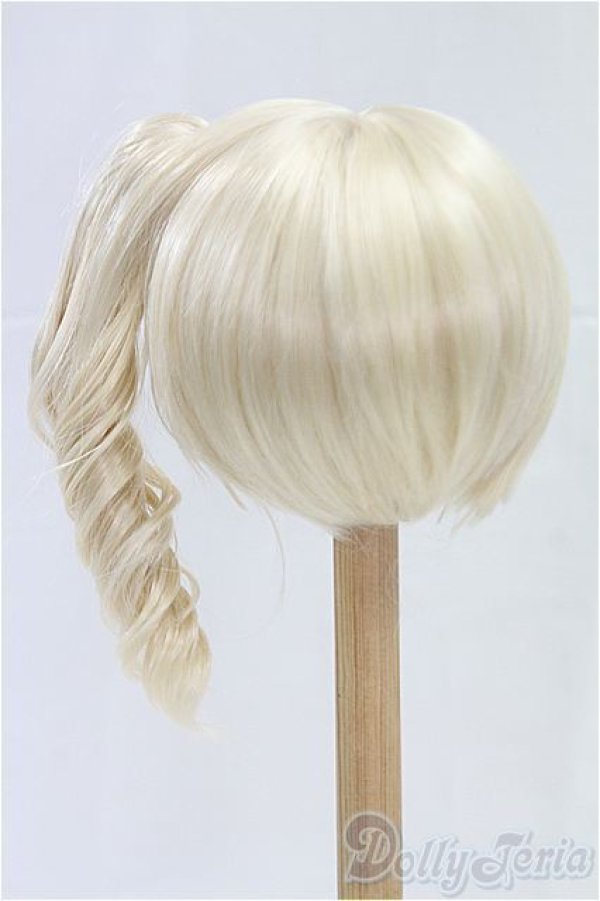 画像2: 9-10inch/ウィッグ　DOLKセレクト　サイドテールヘア/インチ　BJD　MJD　ドール用 I-25-10-19-085-KD-ZI (2)