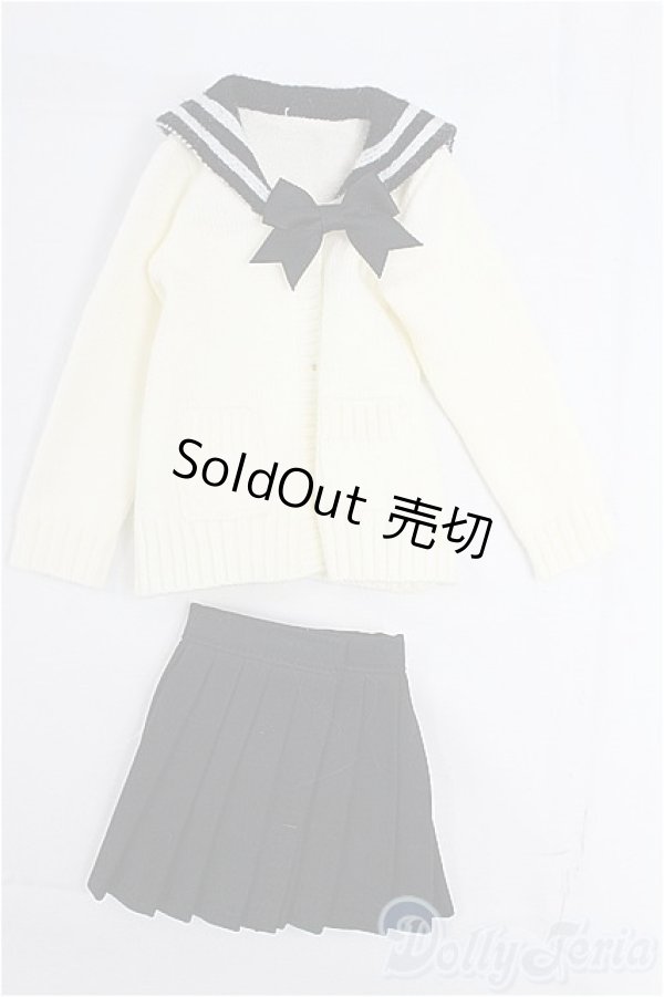 画像1: SDM＆MSD/OF:衣装セット　セーラー　制服/1/4　40ｃｍ　BJD　MJD　衣装　ドール用 I-25-10-19-105-KD-ZI (1)