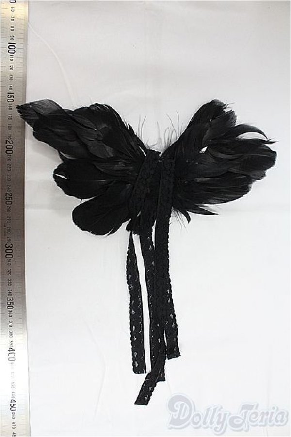 画像2: SDM＆MSD/OF:小物　天使の羽/1/4　40ｃｍ　BJD　MJD　衣装　ドール用 I-25-10-12-300-KD-ZI (2)