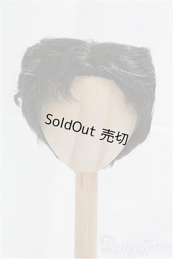 画像1: 8-9inch/ウィッグ/インチ　BJD　MJD　ドール用 I-25-10-26-017-KD-ZI (1)