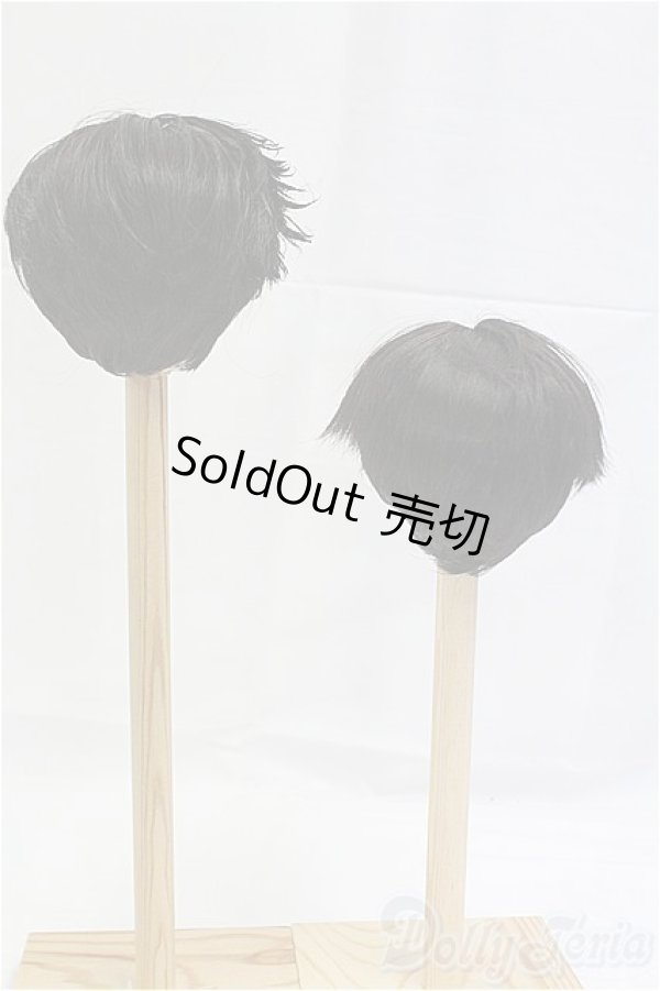 画像2: 8-9inch/ウィッグ/インチ　BJD　MJD　ドール用 I-25-10-26-011-KD-ZI (2)