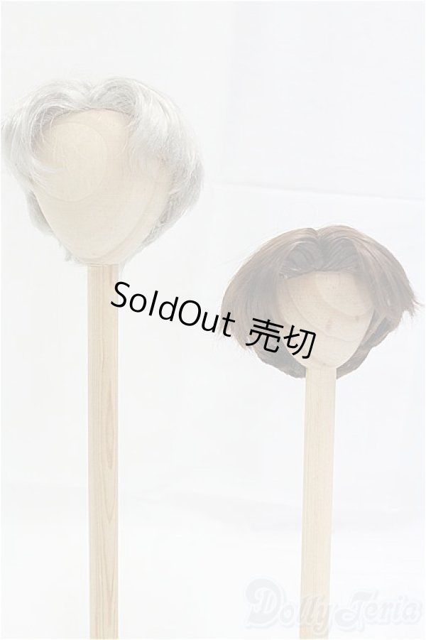 画像1: 8-8.5inch/ウィッグ/インチ　BJD　MJD　ドール用 I-25-10-26-013-KD-ZI (1)