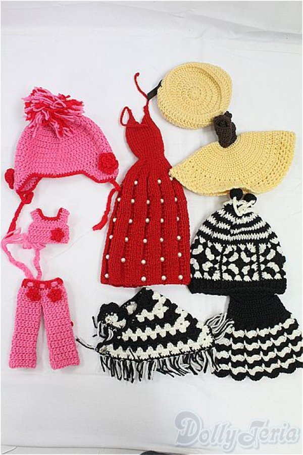 画像1: 1/6サイズドール/OF:衣装　ニットまとめて/0 I-25-10-19-316-KD-ZI (1)