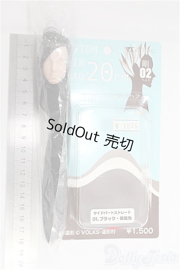 画像2: ボークス/カスタムヘアーヘッド2点セット(剛ヘッド)　 I-25-11-09-128-KD-ZI (2)