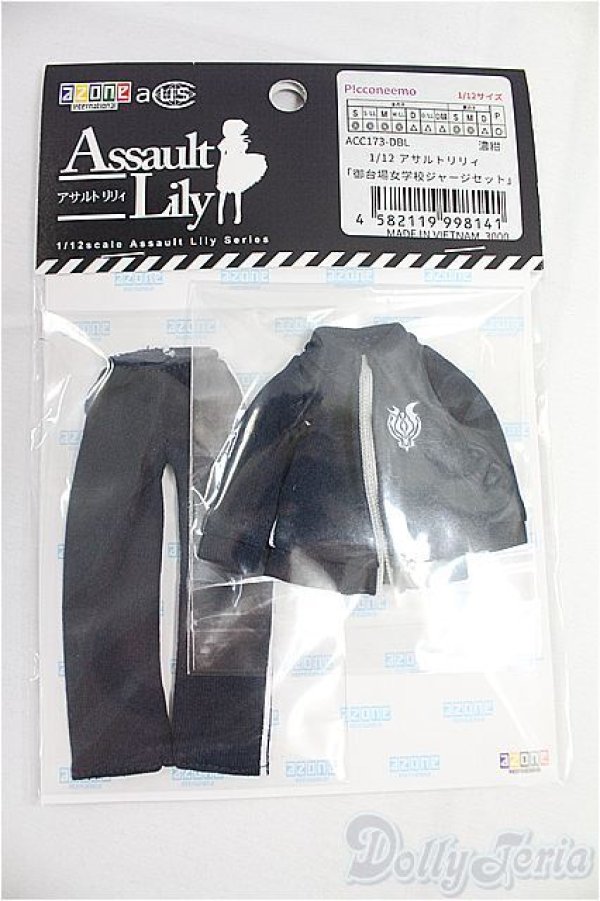 画像1: azoneピコニーモ/OF:1/12サイズドール　衣装　アサルトリリィ/0 I-25-11-02-038-KD-ZI (1)