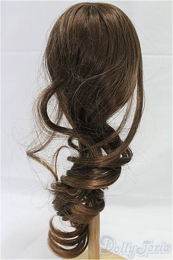 画像2: 9-10inch/ウィッグ/インチ　BJD　MJD　ドール用 I-25-11-23-028-KD-ZI (2)