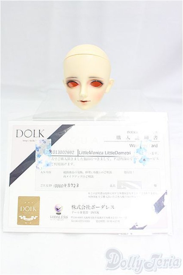 画像5: LittleMonica/LittleDemetriヘッド/BJD　球体関節人形 I-25-11-02-235-KD-ZI (5)