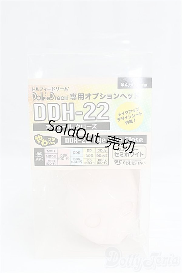 画像1: DDH-22 アイホール クローズ　セミホワイト I-25-11-09-221-KD-ZI (1)