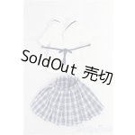 画像: azoneピュアニーモ/OF:25cmサイズドール　衣装　PNM 白襟チェックセーラー服セット I-25-11-09-174-KD-ZI