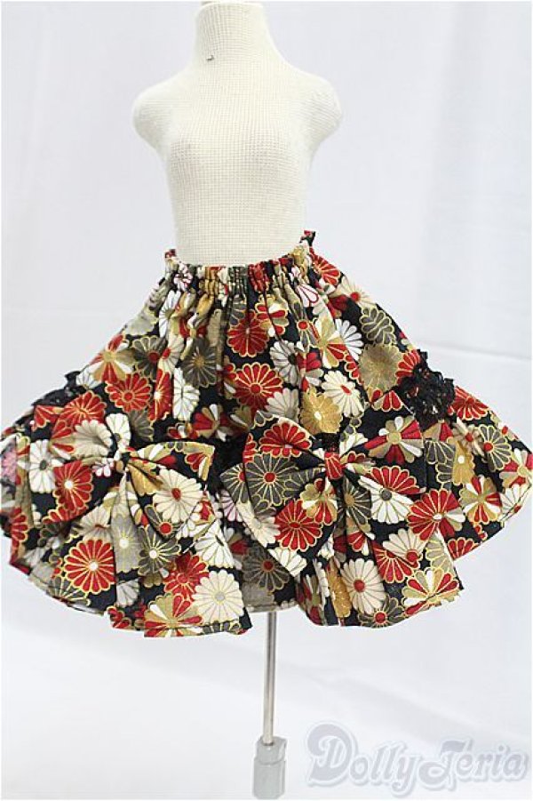 画像1: SDM＆MSD/OF:スカート/1/4　40ｃｍ　BJD　MJD　衣装　ドール用 I-25-11-16-038-KD-ZI (1)