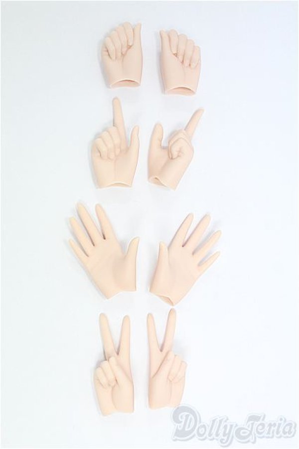 画像2: スマートドール/オプションパーツ　ハンドパーツ　MILK色セット/0 I-25-11-16-216-KD-ZI (2)
