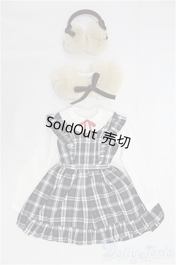 画像1: azone/50cm：クラシカルチェックジャンスカセット/0 I-25-11-16-239-KD-ZI (1)