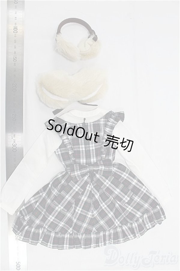 画像2: azone/50cm：クラシカルチェックジャンスカセット/0 I-25-11-16-239-KD-ZI (2)