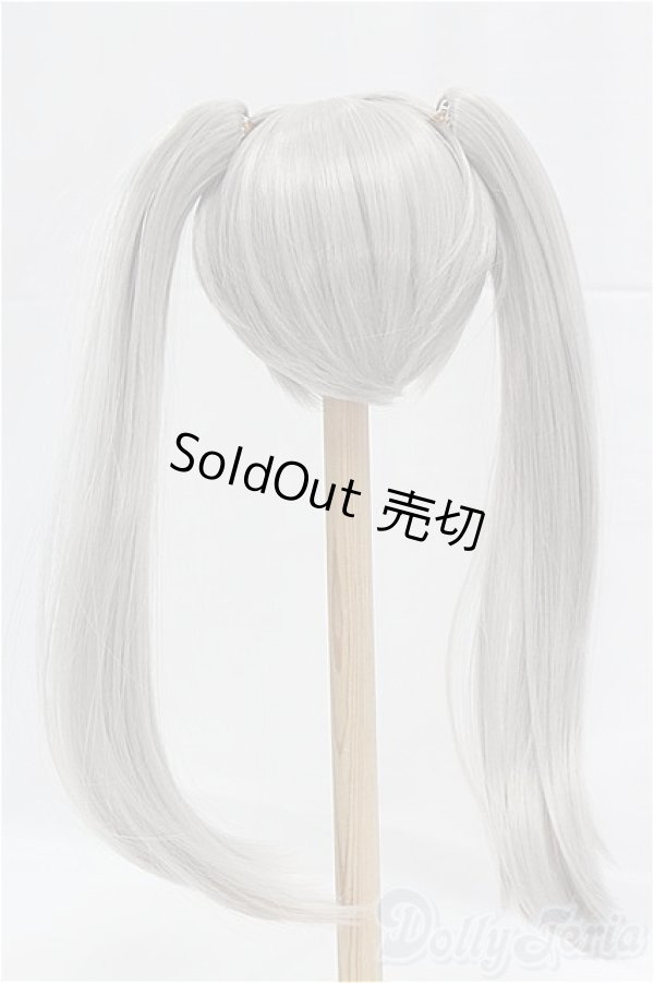 画像2: 8.5-9inch/ウィッグ/インチ　BJD　MJD　ドール用 I-25-11-23-014-KD-ZI (2)