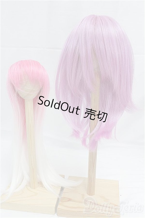 画像1: 8-9inch/ウィッグ/インチ　BJD　MJD　ドール用 I-25-11-23-182-KD-ZI (1)