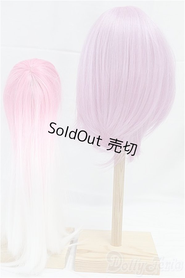 画像2: 8-9inch/ウィッグ/インチ　BJD　MJD　ドール用 I-25-11-23-182-KD-ZI (2)