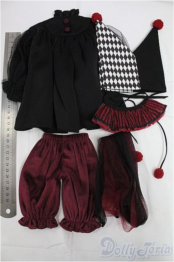 画像5: MSD&SDM/OF：Dark Circus-Clown- mini/1/4　40ｃｍ　BJD　MJD　衣装　ドール用 I-25-11-30-080-KD-ZI (5)