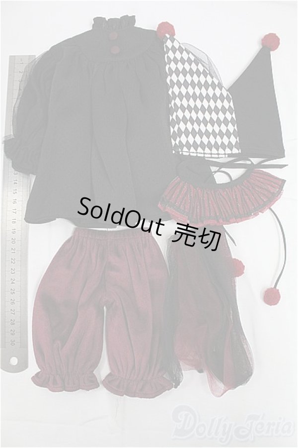 画像5: MSD&SDM/OF：Dark Circus-Clown- mini/1/4　40ｃｍ　BJD　MJD　衣装　ドール用 I-25-11-30-080-KD-ZI (5)