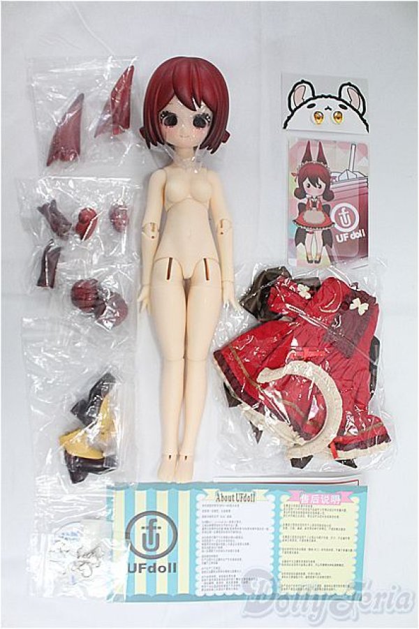 画像3: UFdoll/1/6MINI ドリンク ドール チェリーヨーグルト/ I-25-11-30-281-KD-ZI (3)