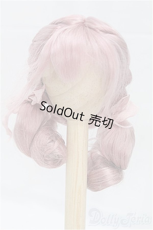 画像1: 7-8inch/モヘアウィッグ　Awen製/インチ　BJD　MJD　ドール用 I-25-11-30-166-KD-ZI (1)