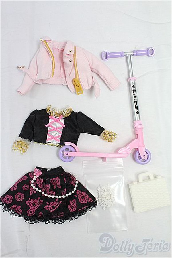 画像1: リカちゃん/OF:衣装/ファッションドール　衣装 I-25-11-30-033-KD-ZI (1)