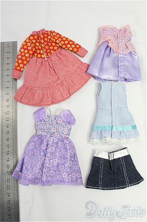 画像2: リカちゃん/OF:衣装/ファッションドール　衣装 I-25-11-30-032-KD-ZI (2)