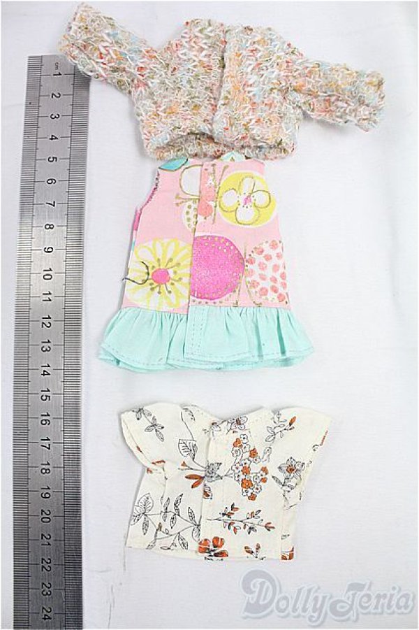 画像2: リカちゃん/OF:衣装/ファッションドール　衣装 I-25-11-30-026-KD-ZI (2)