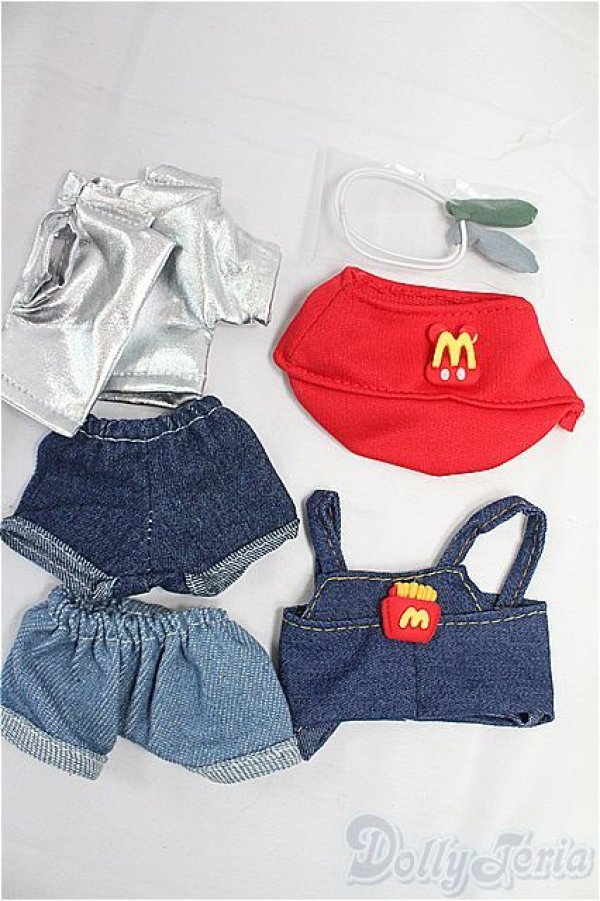 画像1: 20cmサイズドール/OF:衣装 I-25-12-07-091-KD-ZI (1)