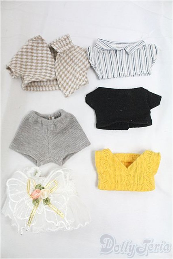 画像1: 20cmサイズドール/OF:衣装 I-25-12-07-088-KD-ZI (1)