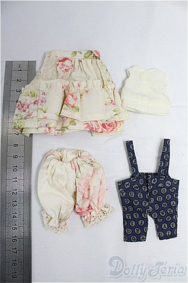 画像2: 20cmサイズドール/OF:衣装 I-25-12-07-118-KD-ZI (2)